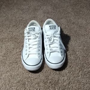 Leather converse all stars